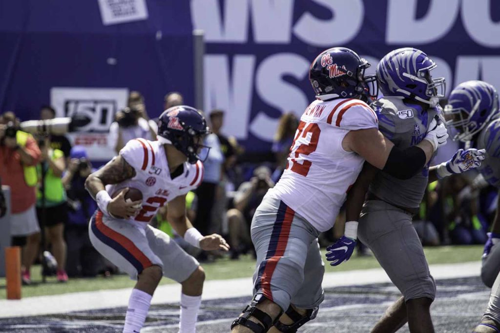 Ole Miss Football vs Memphis